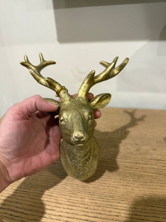 Upcycled Gold Wall Ornament