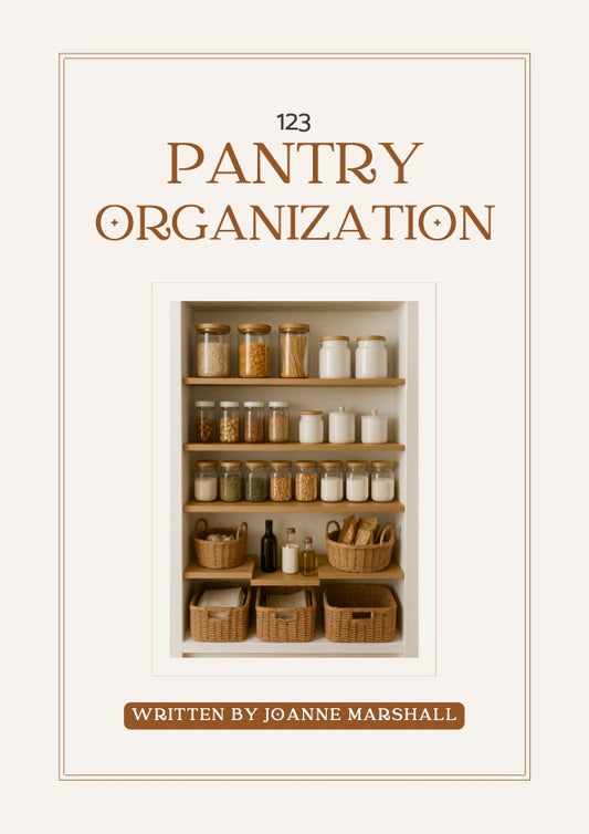 123 Pantry Organization